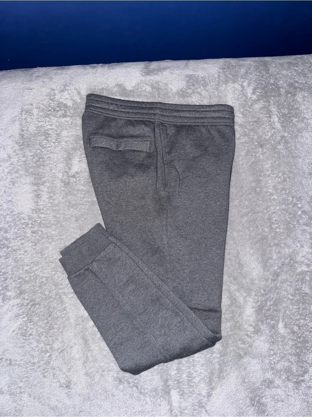 Nike Men’s Gray Fleece Jogger Pants